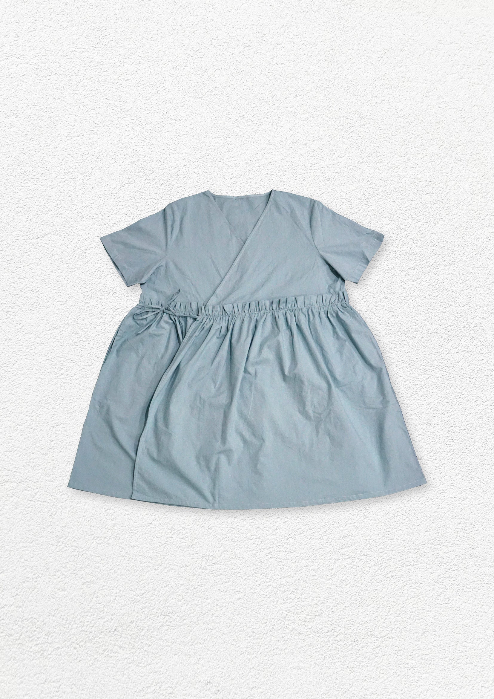 Japanese tie up smock dress - hazy blue Future Fusion Online Japanese tie up smock dress - hazy blue Future Fusion Online