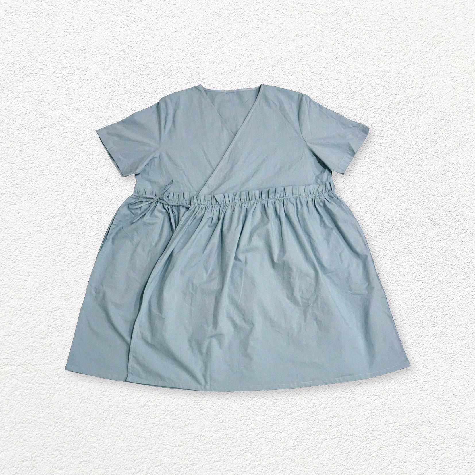 Japanese tie up smock dress - hazy blue Future Fusion Online Japanese tie up smock dress - hazy blue Future Fusion Online