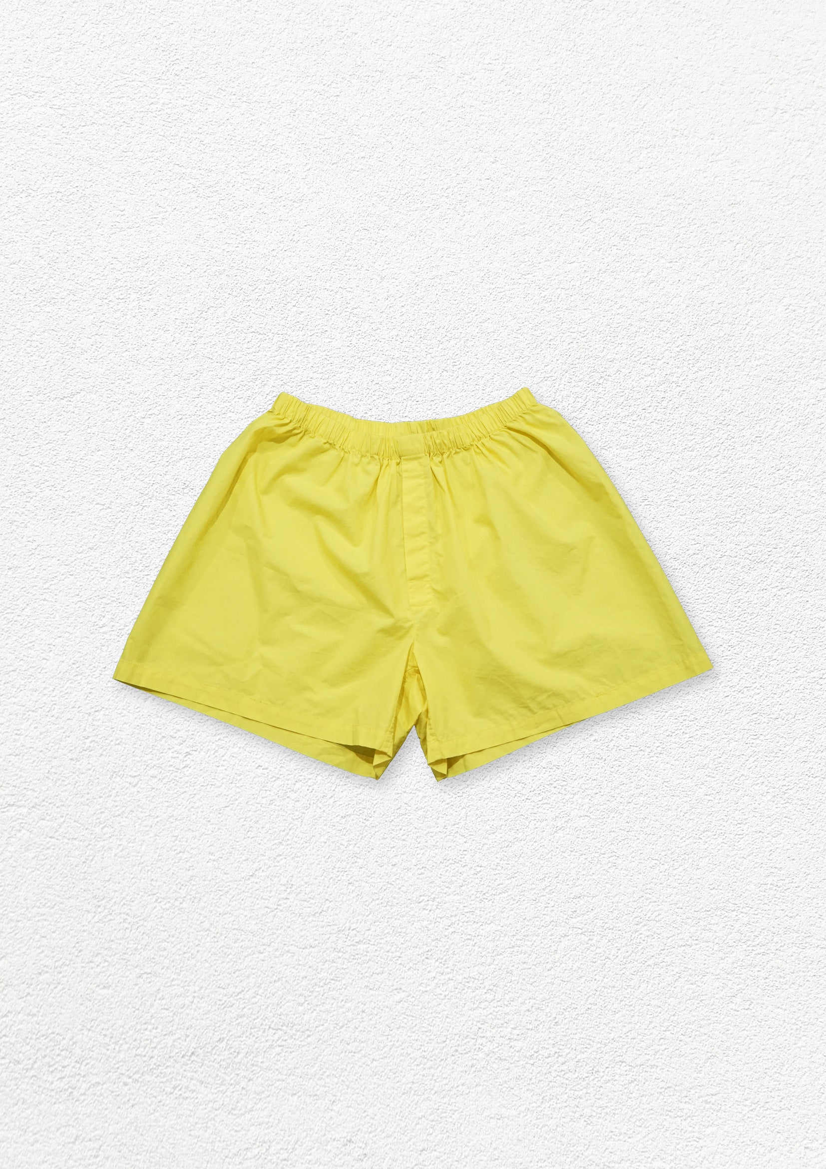 Unisex boxer shorts underwear - yellow