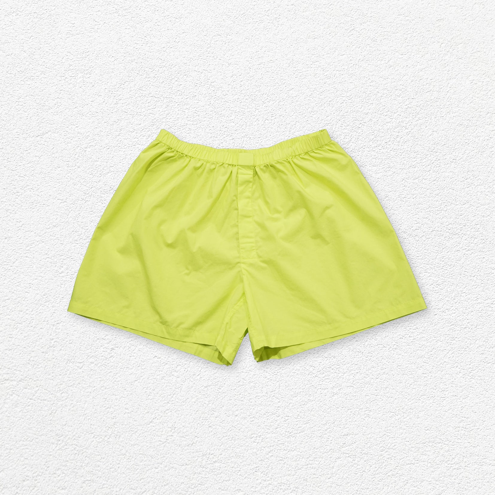 Unisex boxer shorts underwear - lime