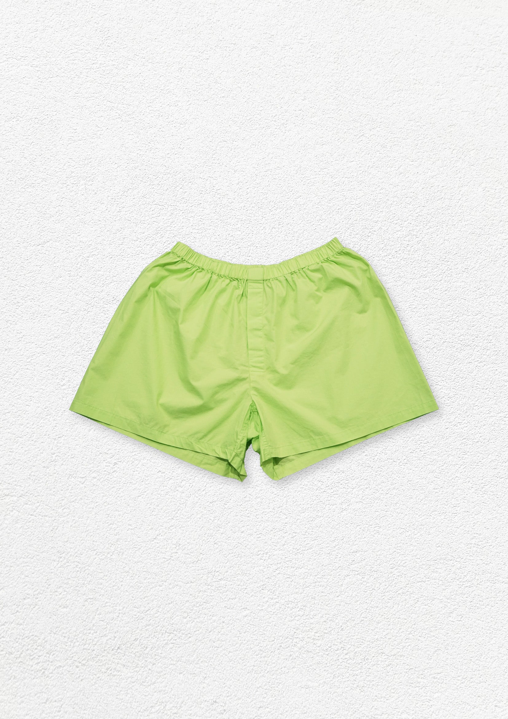 Unisex boxer shorts underwear - lawn green
