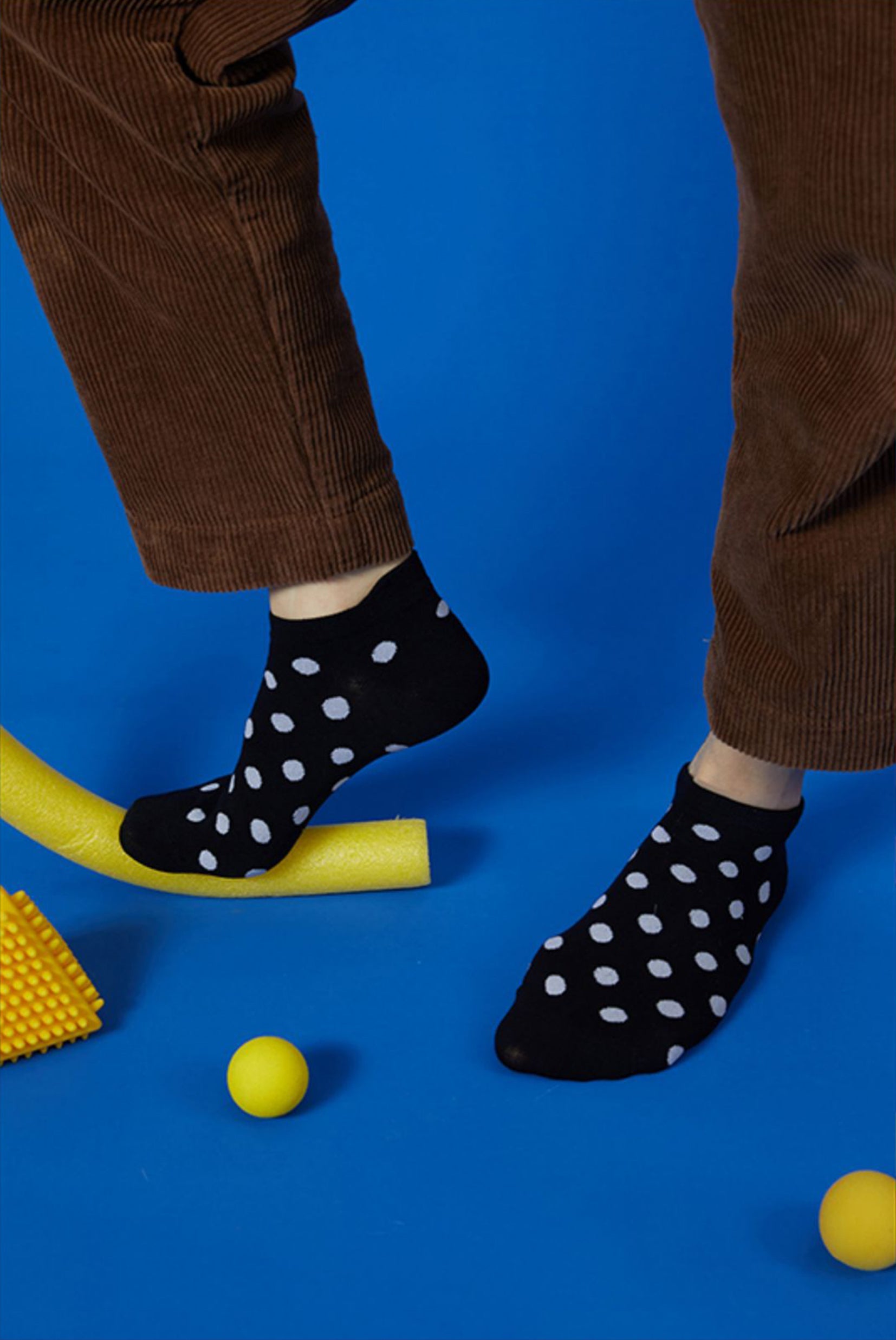 Mono low-cut sock - polka dots