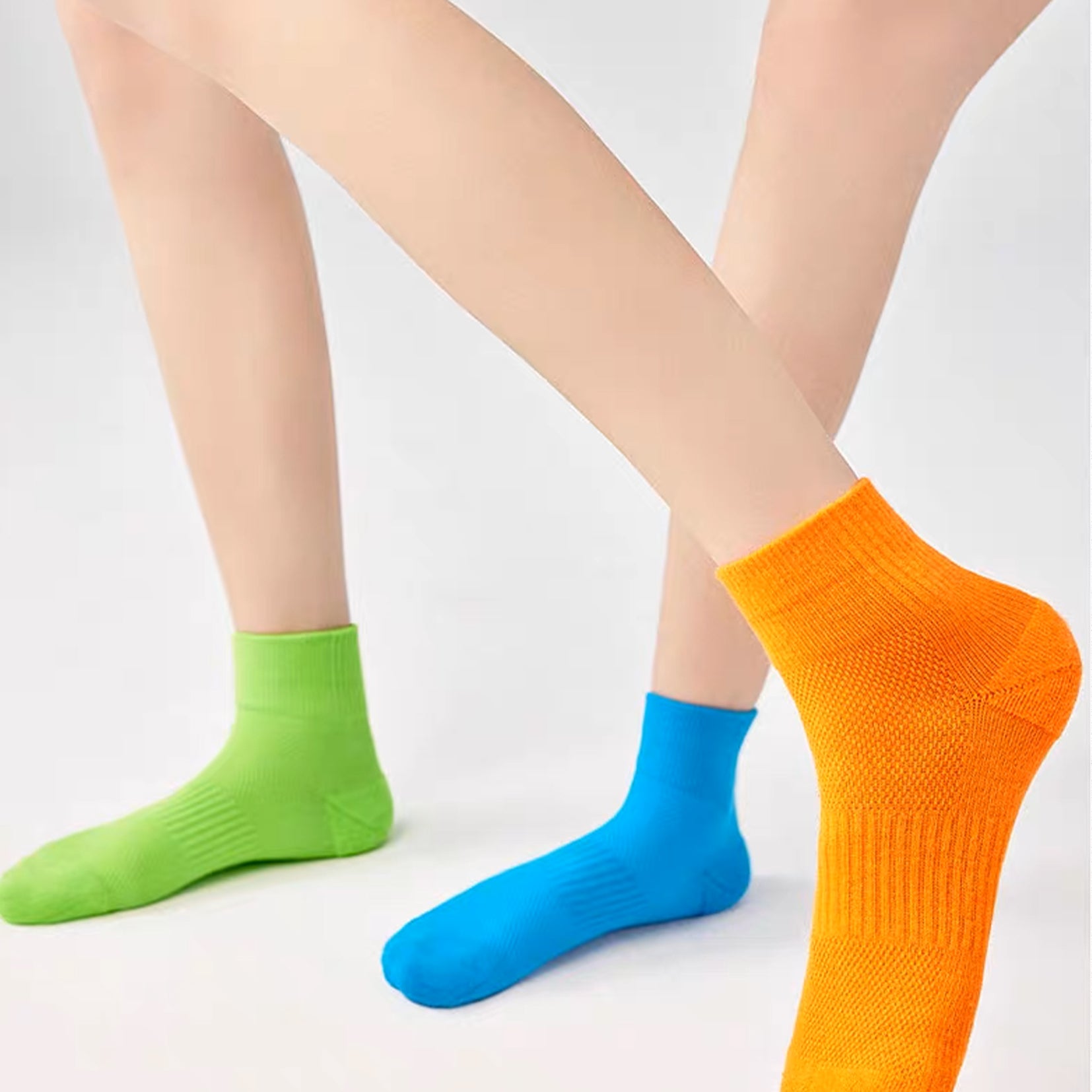 Neon ankle sock