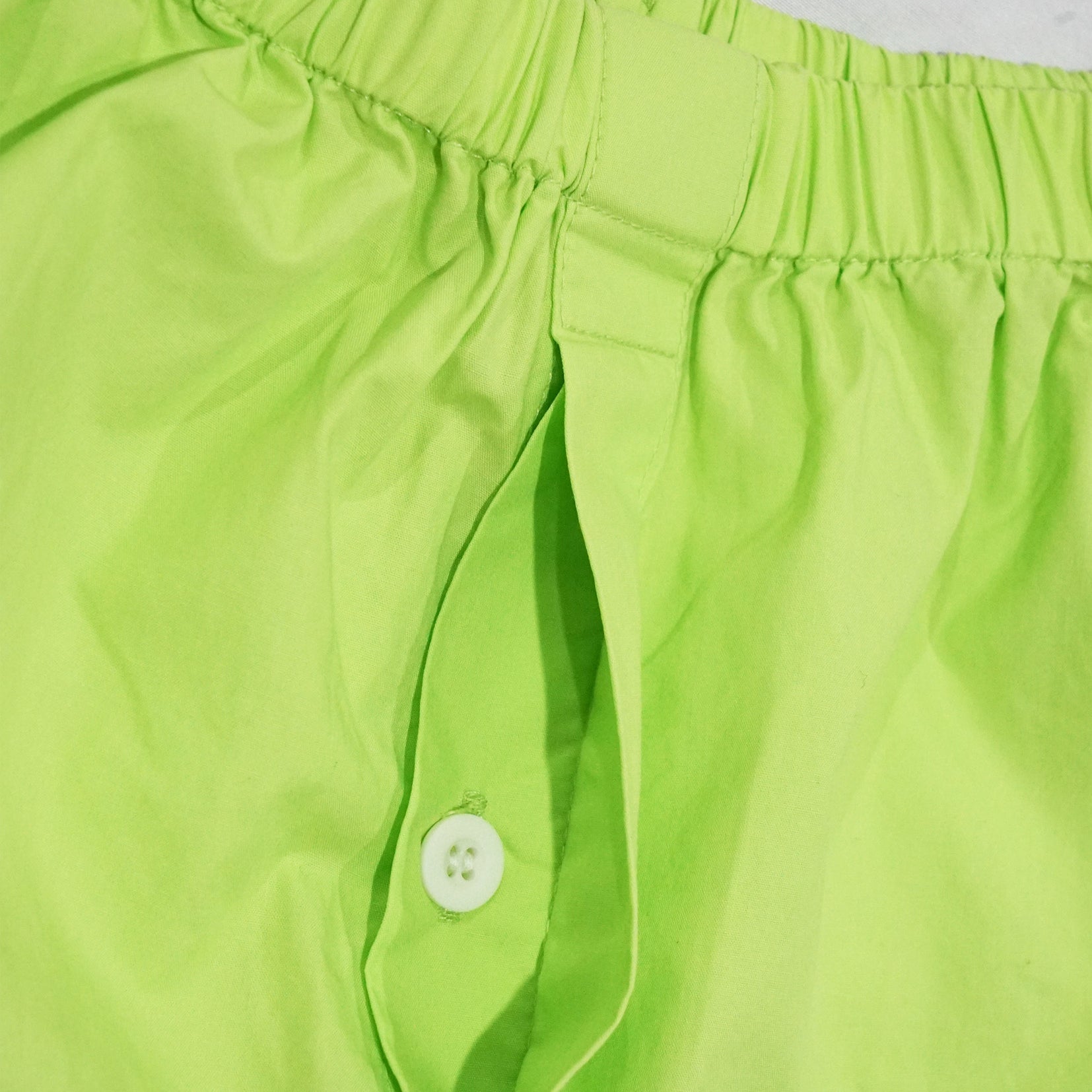 Unisex boxer shorts underwear - lawn green