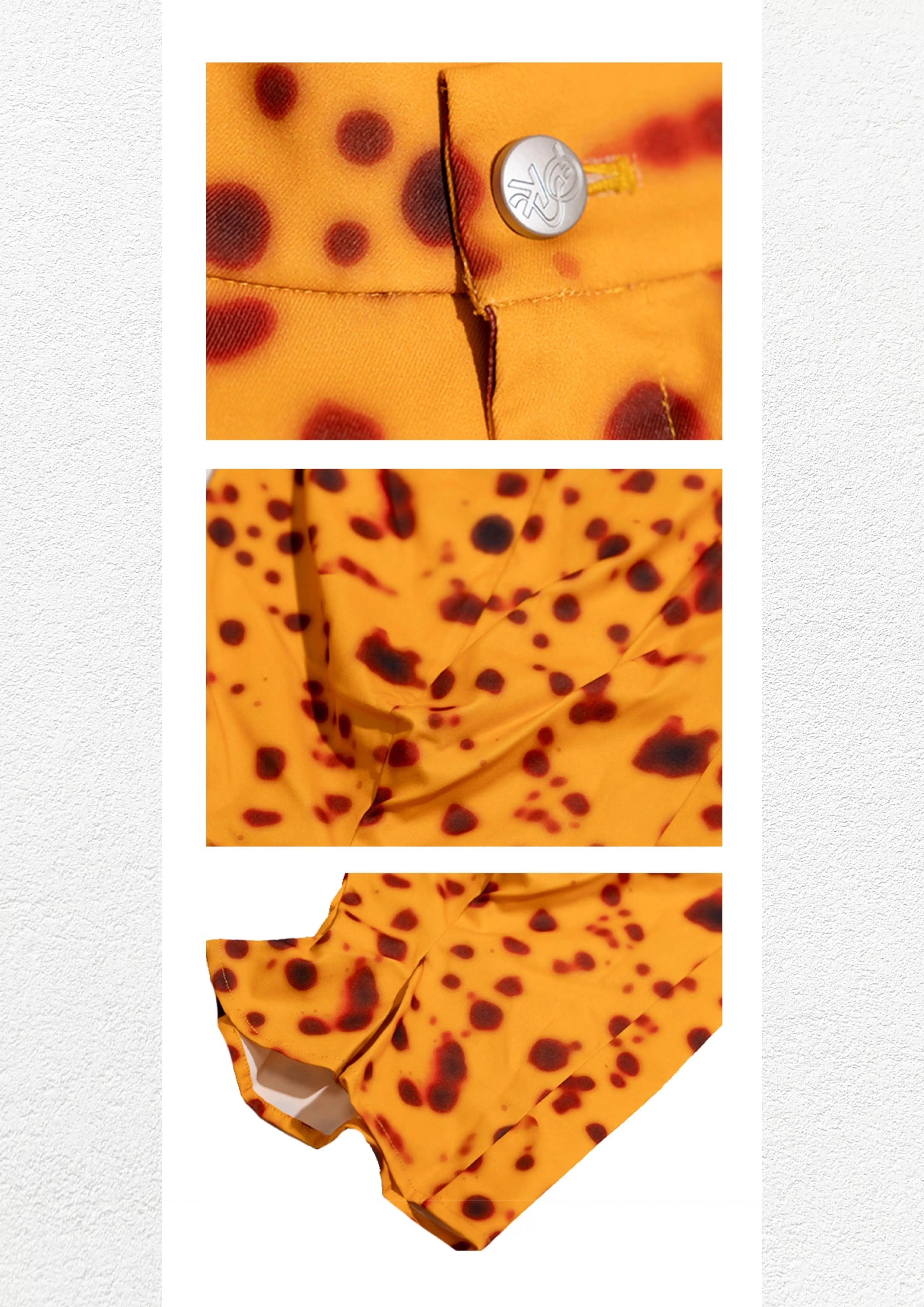 Rotten banana baggy barrel pants - yellow