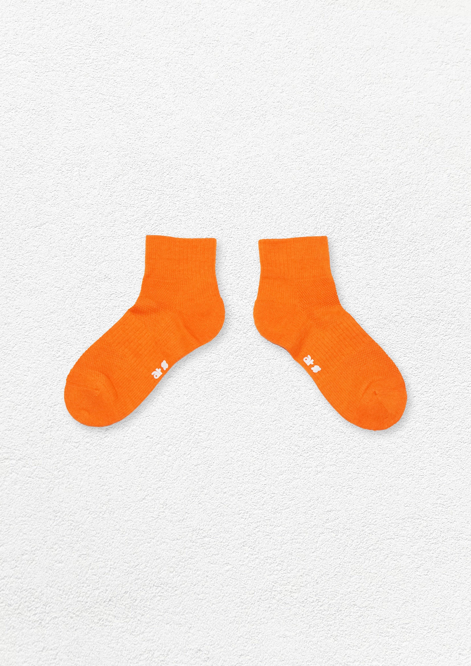 Neon ankle sock - orange
