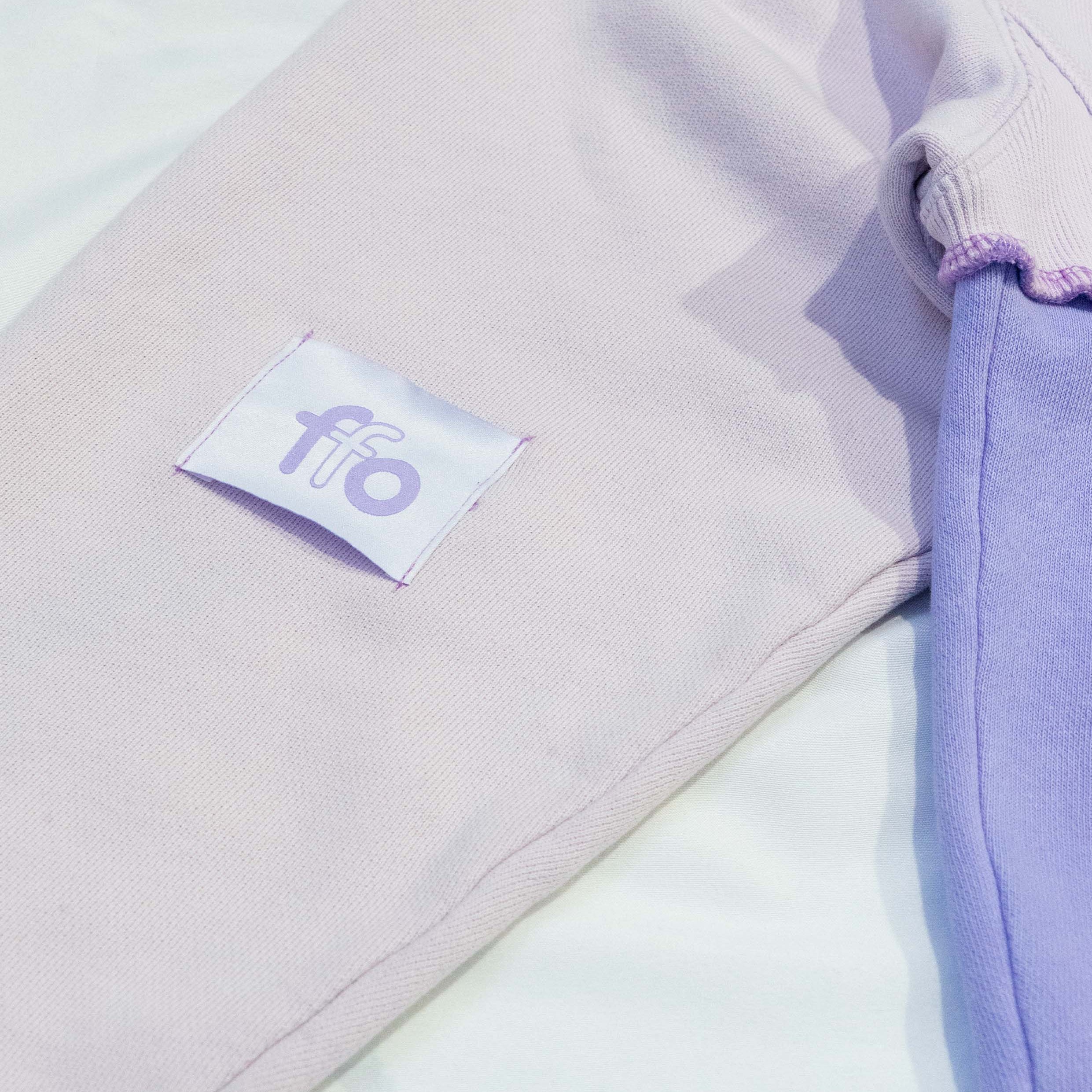 Reimagined upcycled hoodie - tie dye