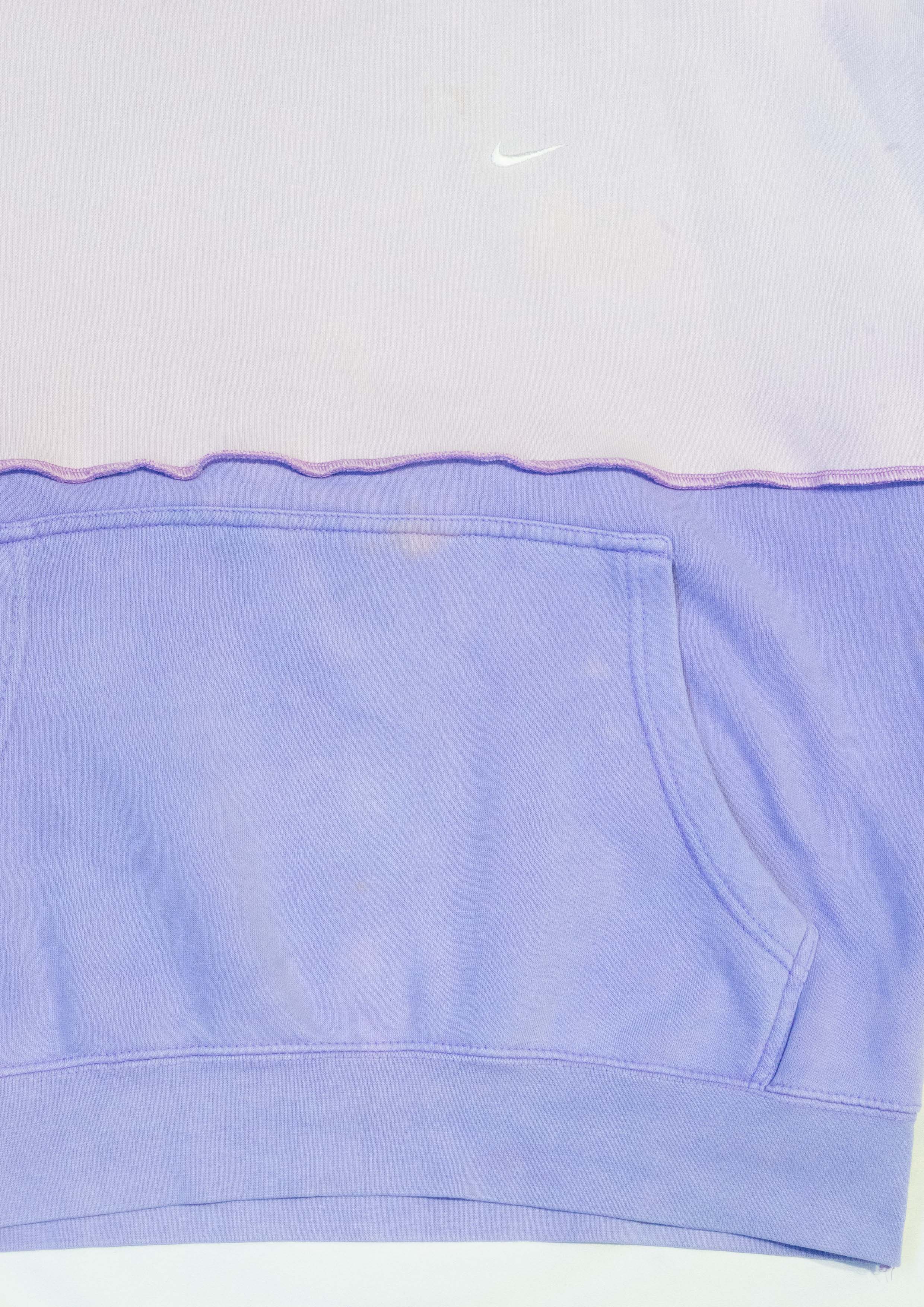 Reimagined upcycled jumper - pale pink & lavender