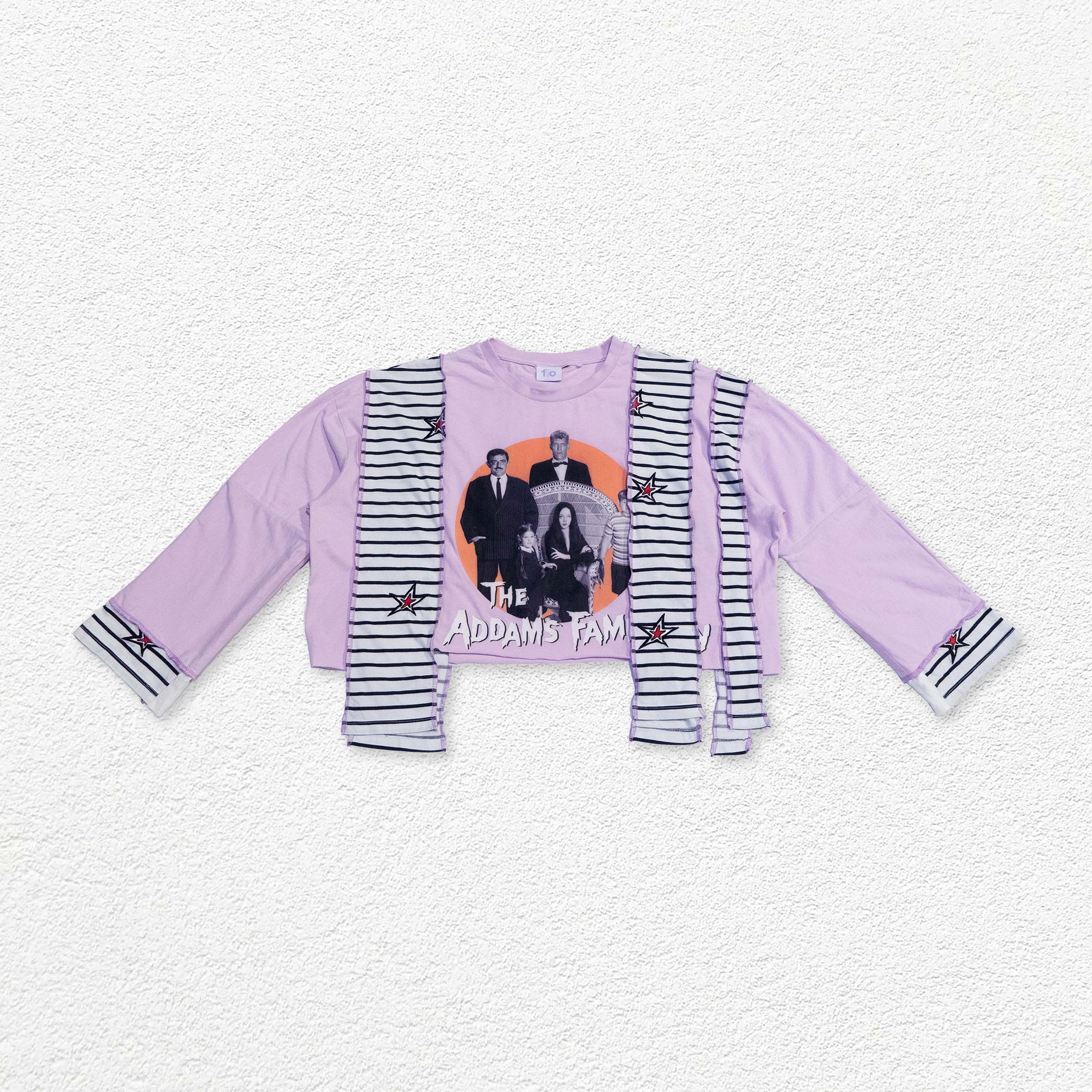 Reimagined upcycled tee - mauve
