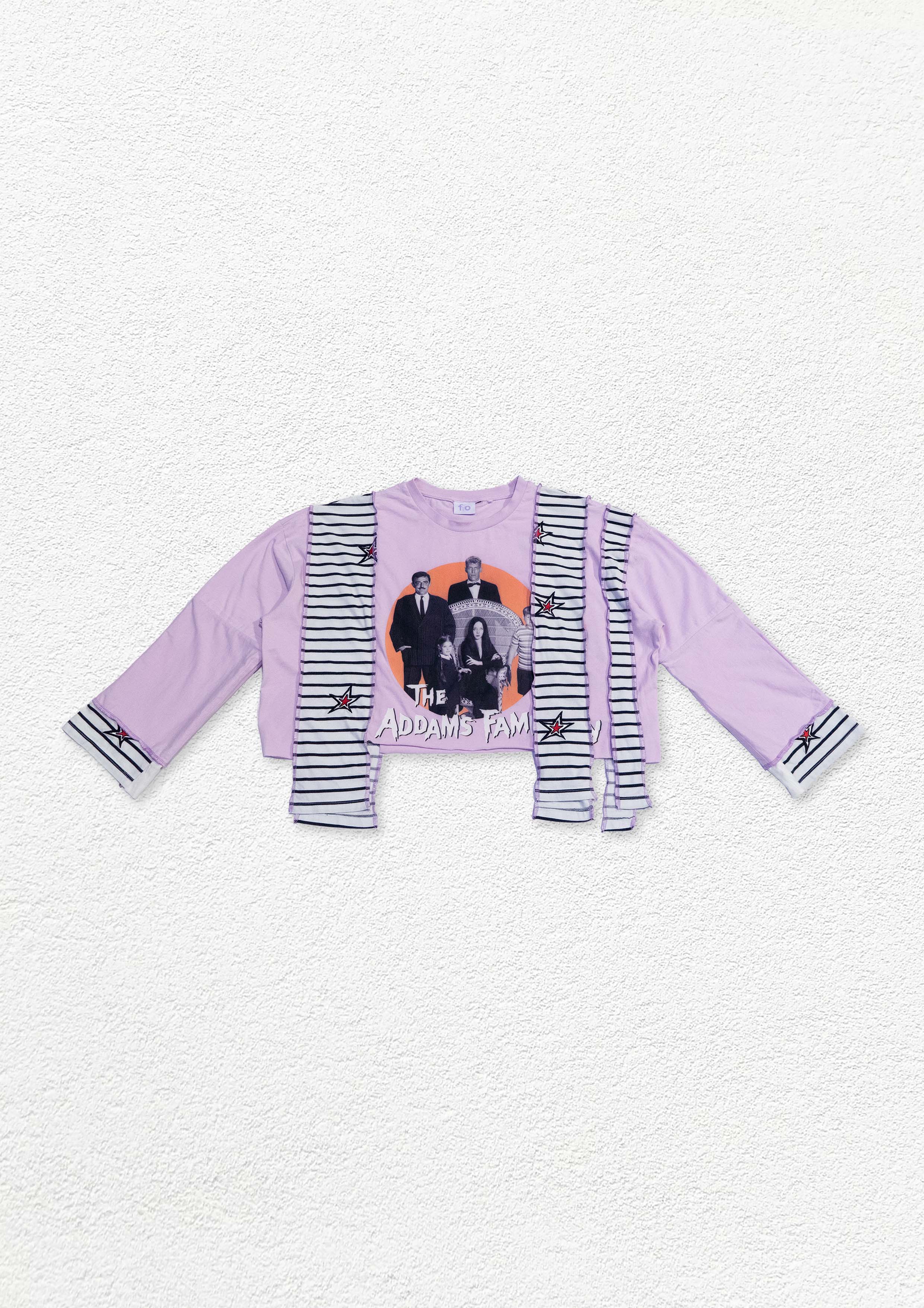 Reimagined upcycled tee - mauve
