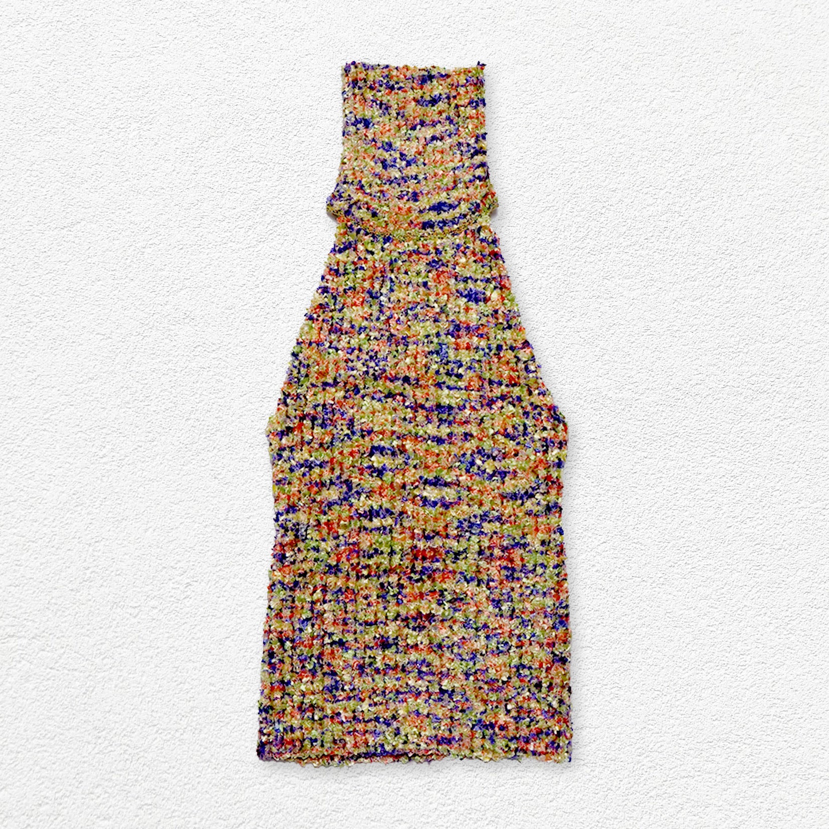 Sprinkle knit tank top - lime