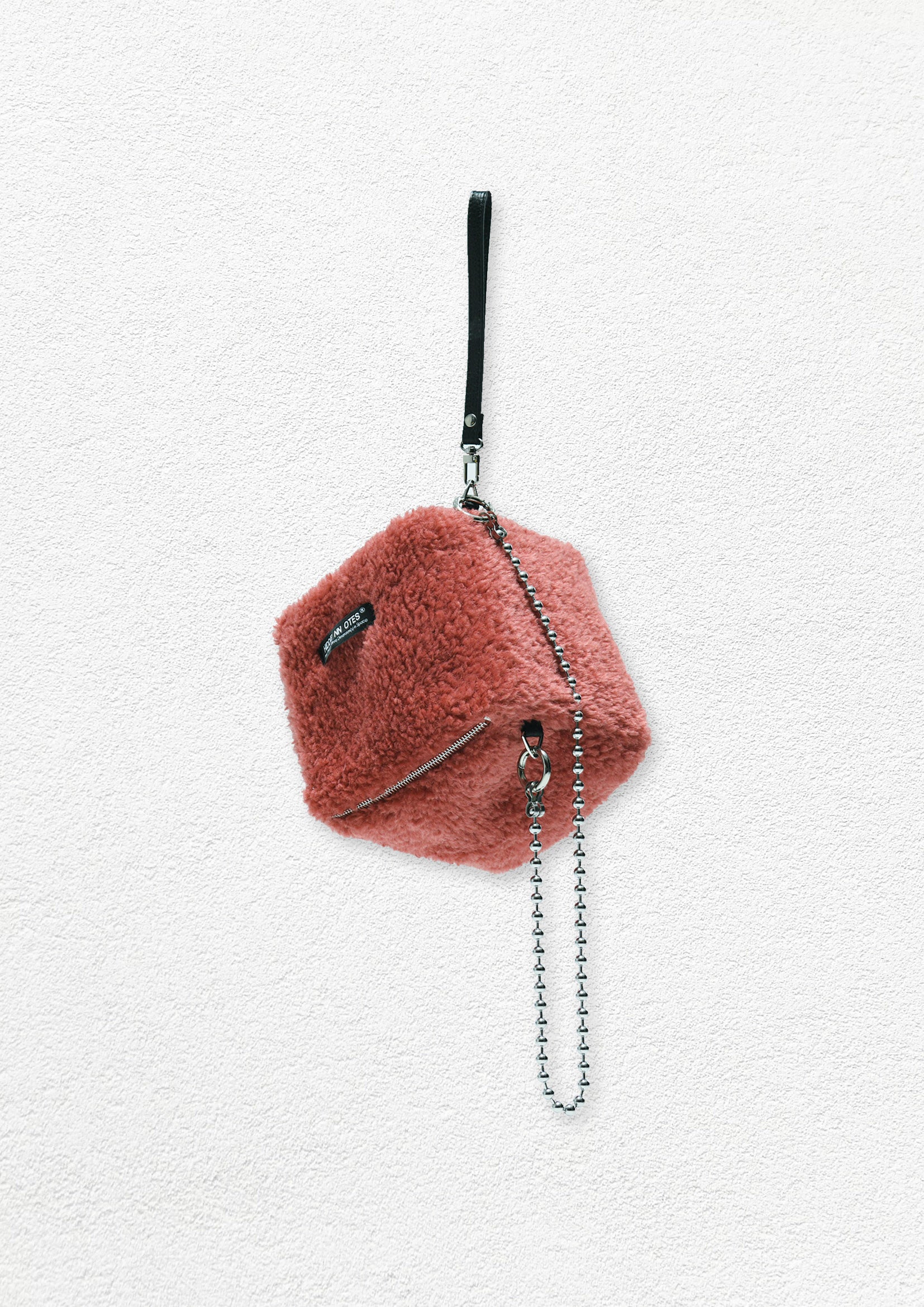 Fluffy 3-in-1 cube bag - rusty red