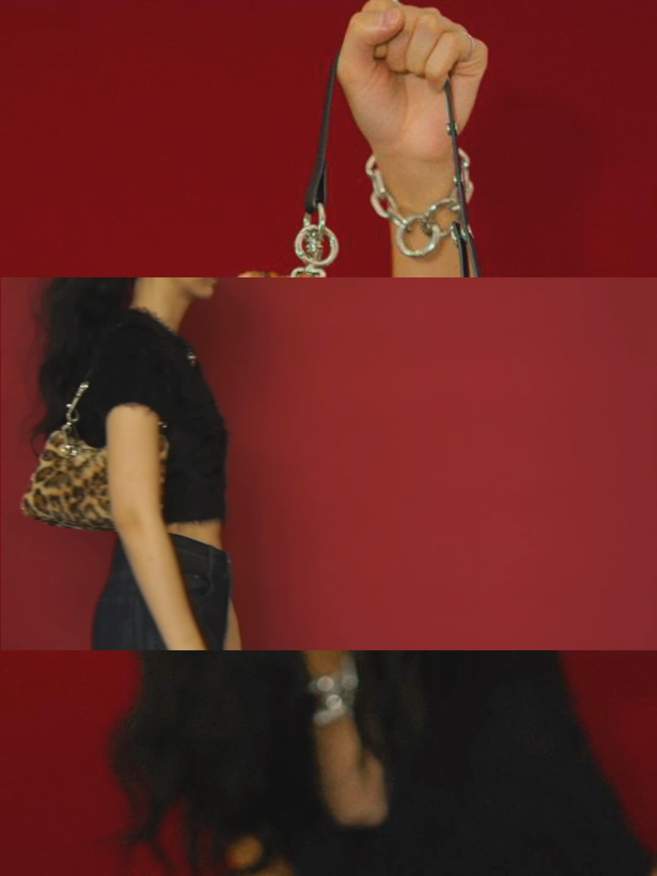 Fluffy shoulder/hand bag - leopard – Future Fusion Online