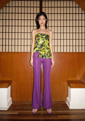 Two-way irregular shirring tube skirt/top in 2 colours