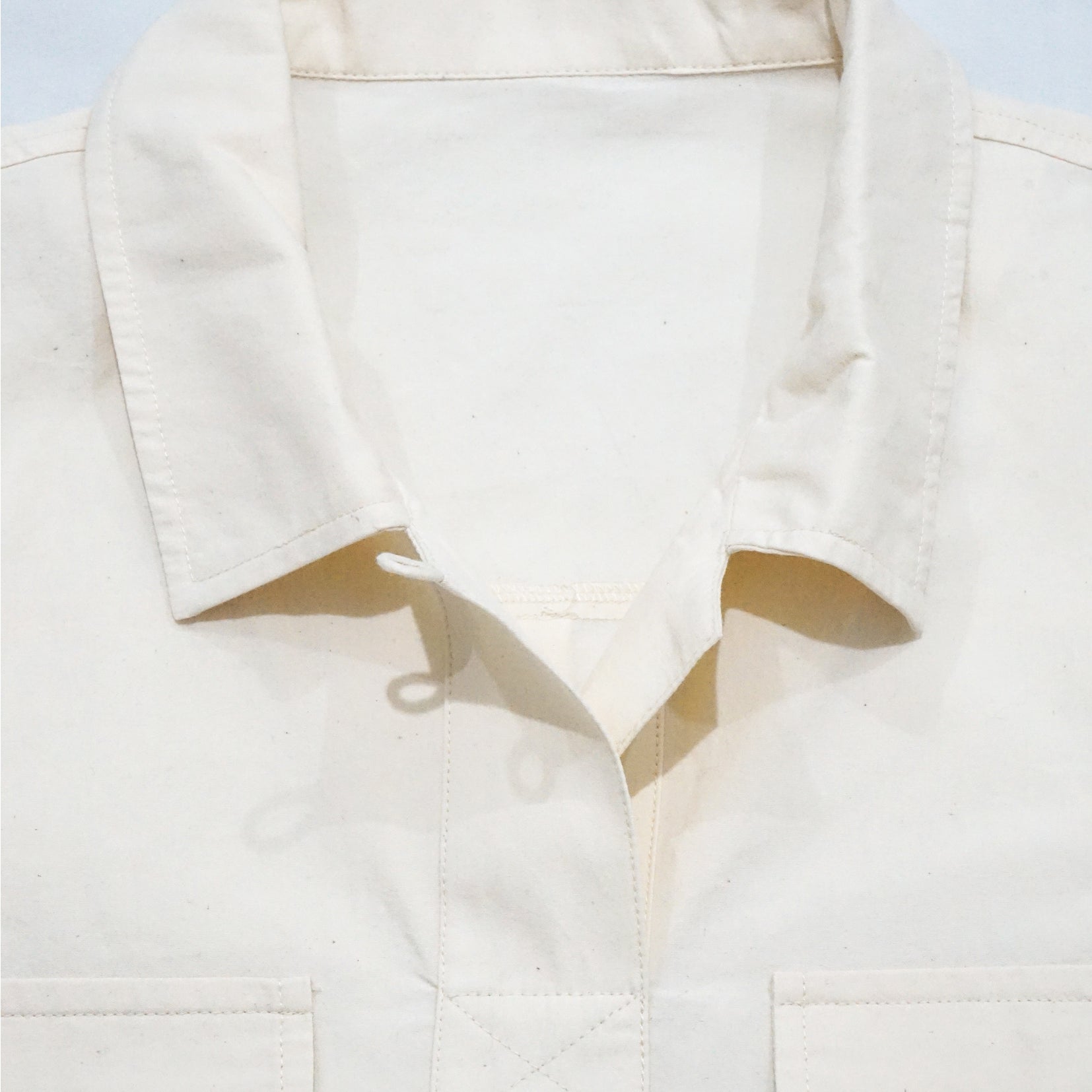 Unisex oversized basic shirt in original white