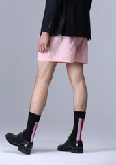 Colour collage mid-calf socks - pink